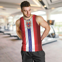 Custom Norway Football Men Tank Top Norwegian Stripes-Viking Style - Wonder Print Shop