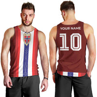 Custom Norway Football Men Tank Top Norwegian Stripes-Viking Style - Wonder Print Shop