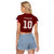 Custom Norway Football Raglan Cropped T Shirt Norwegian Stripes-Viking Style - Wonder Print Shop