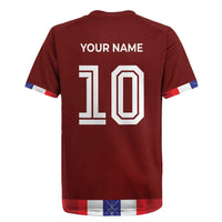 Custom Norway Football Rugby Jersey Norwegian Stripes-Viking Style - Wonder Print Shop