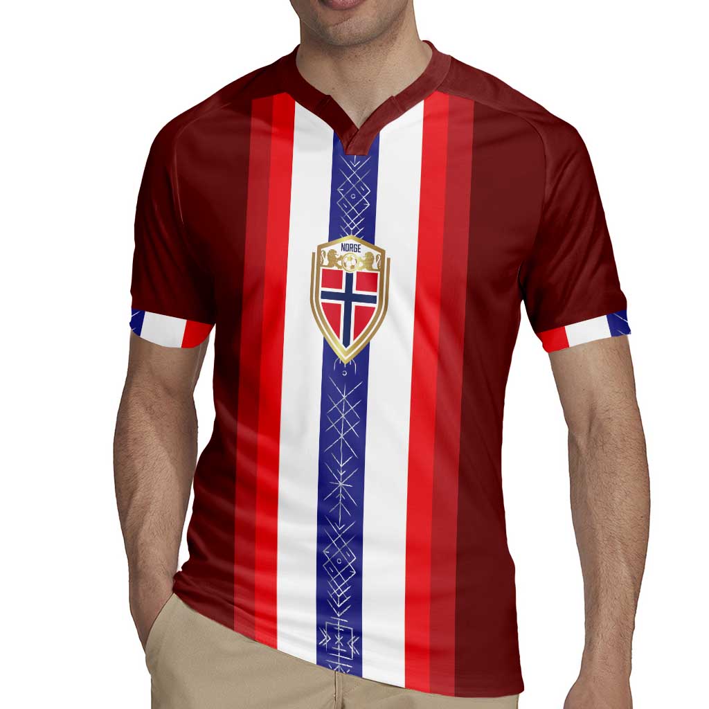 Custom Norway Football Rugby Jersey Norwegian Stripes-Viking Style - Wonder Print Shop