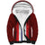 Custom Norway Football Sherpa Hoodie Norwegian Stripes-Viking Style - Wonder Print Shop
