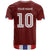 Custom Norway Football T Shirt Norwegian Stripes-Viking Style - Wonder Print Shop