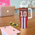 Custom Norway Football Tumbler With Handle Norwegian Stripes-Viking Style - Wonder Print Shop
