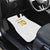 Norway Football Car Mats Norwegian Flag Style with Rosemaling Pattern - Wonder Print Shop