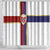 Norway Football Shower Curtain Norwegian Flag Style with Rosemaling Pattern - Wonder Print Shop