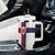 Norway Football Tumbler With Handle Norwegian Flag Style with Rosemaling Pattern LT03
