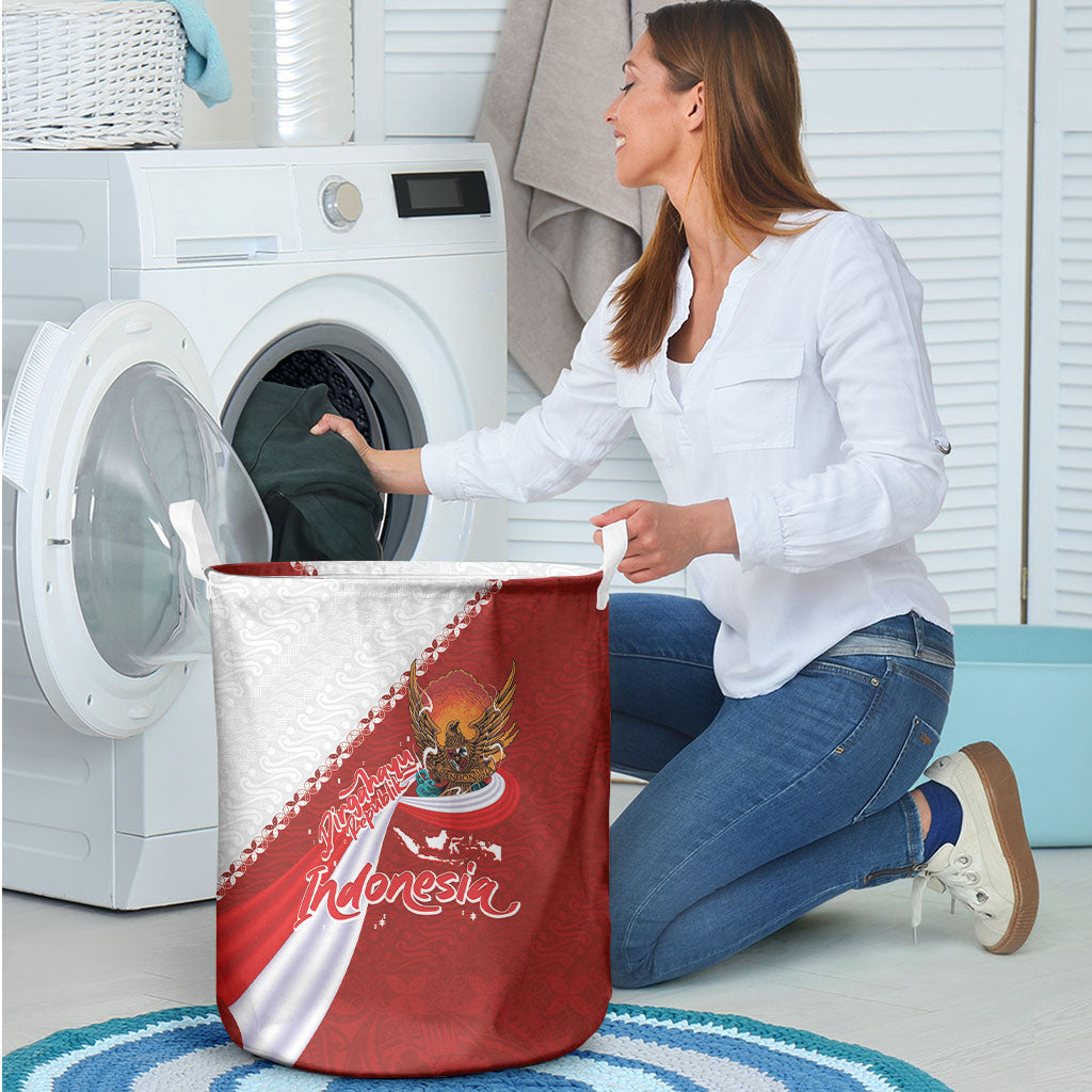 Indonesia Independence Day Laundry Basket Dirgahayu-Long Live Indonesia