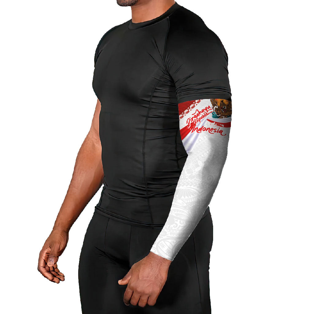 Indonesia Independence Day Arm Sleeves Dirgahayu-Long Live Indonesia
