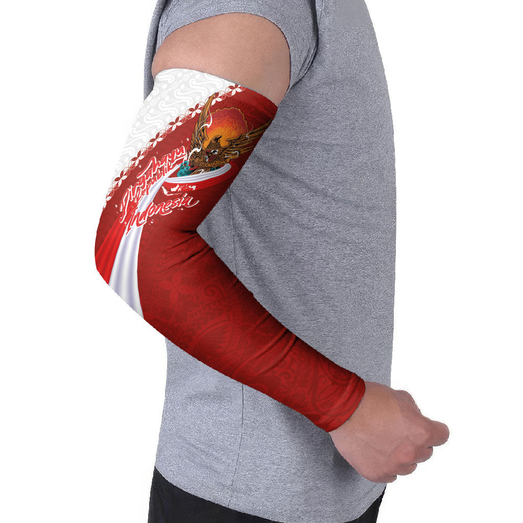 Indonesia Independence Day Arm Sleeves Dirgahayu-Long Live Indonesia