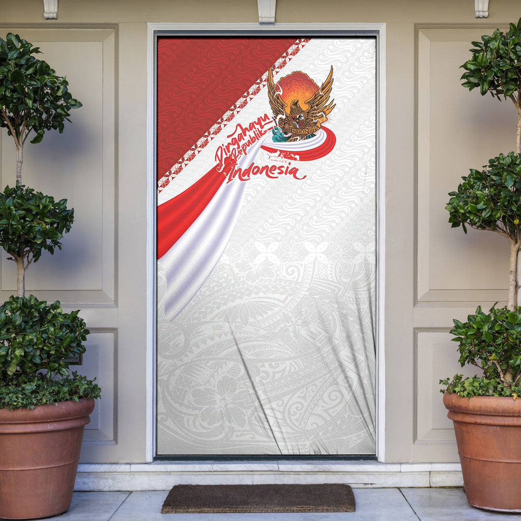 Indonesia Independence Day Door Cover Dirgahayu-Long Live Indonesia