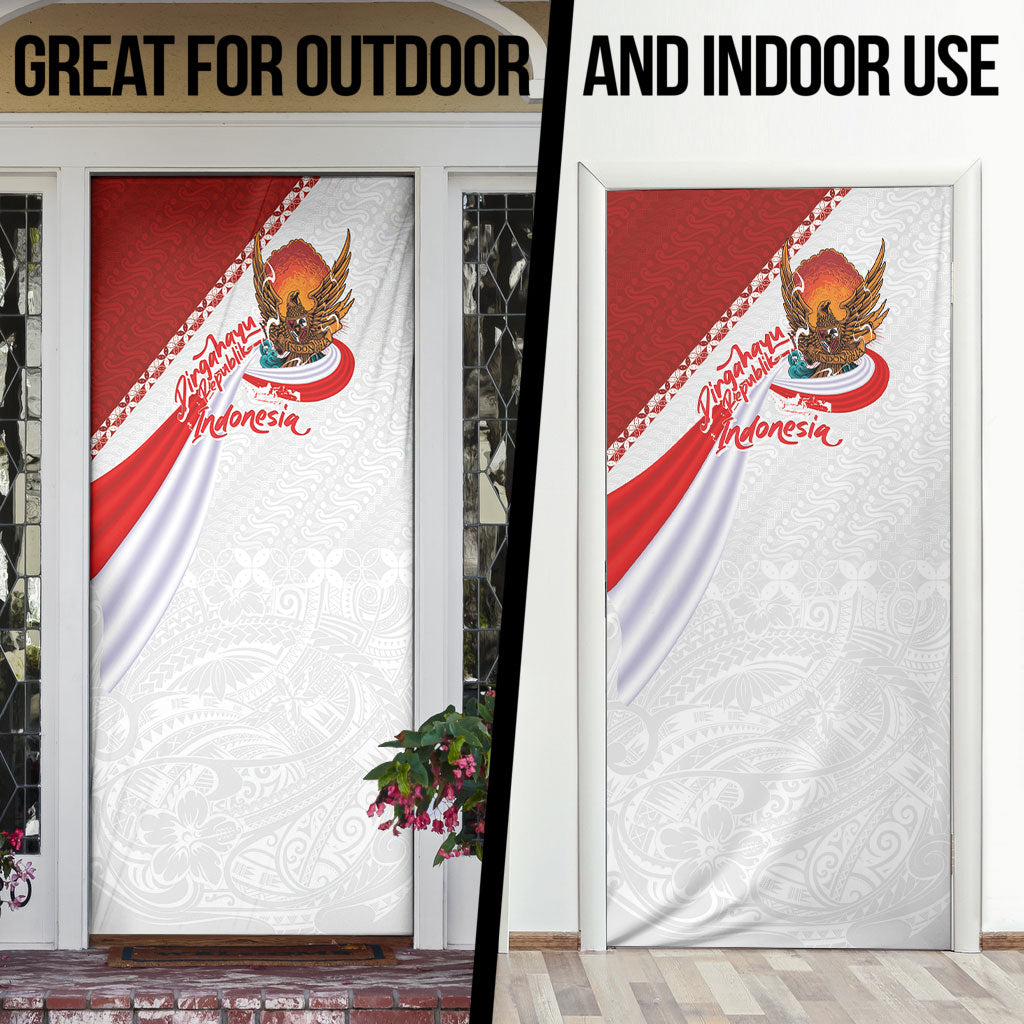 Indonesia Independence Day Door Cover Dirgahayu-Long Live Indonesia