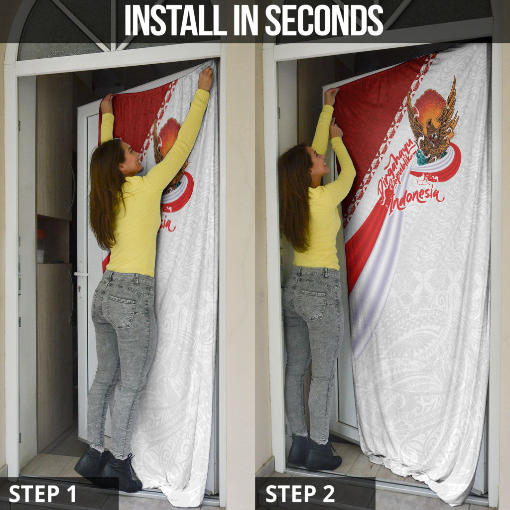 Indonesia Independence Day Door Cover Dirgahayu-Long Live Indonesia
