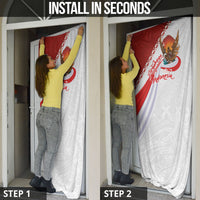 Indonesia Independence Day Door Cover Dirgahayu-Long Live Indonesia