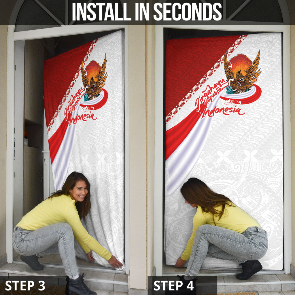 Indonesia Independence Day Door Cover Dirgahayu-Long Live Indonesia