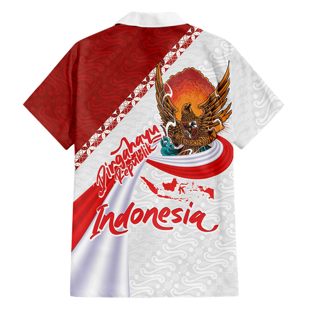 Indonesia Independence Day Hawaiian Shirt Dirgahayu-Long Live Indonesia