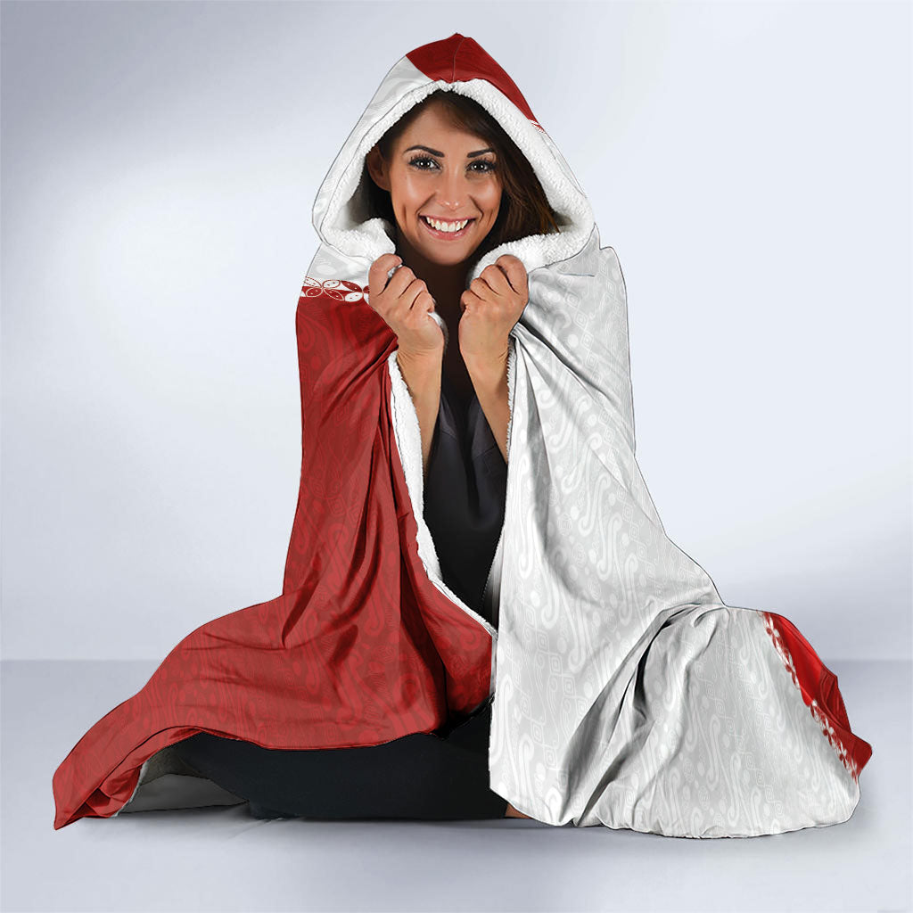 Indonesia Independence Day Hooded Blanket Dirgahayu-Long Live Indonesia