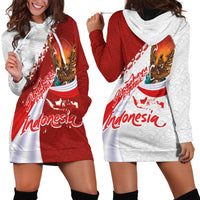 Indonesia Independence Day Hoodie Dress Dirgahayu-Long Live Indonesia