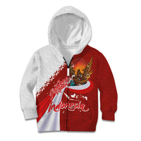 Indonesia Independence Day Kid Hoodie Dirgahayu-Long Live Indonesia
