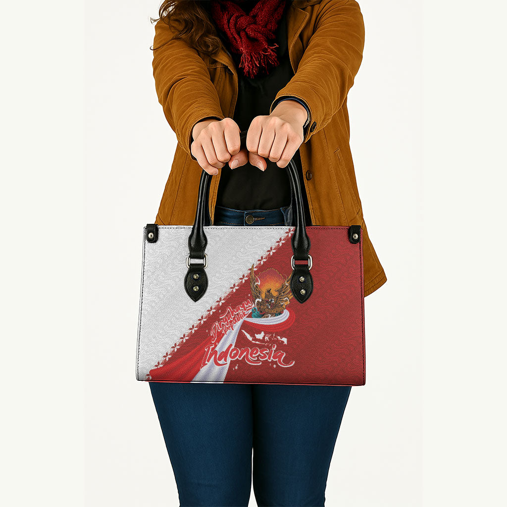 Indonesia Independence Day Leather Bag Dirgahayu-Long Live Indonesia