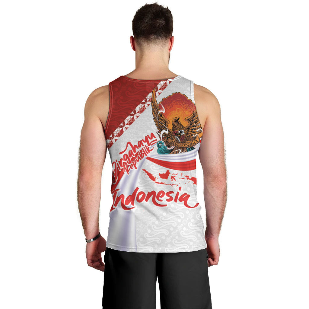 Indonesia Independence Day Men Tank Top Dirgahayu-Long Live Indonesia