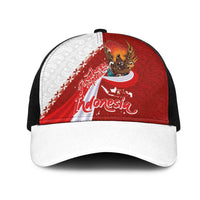 Indonesia Independence Day Mesh Trucker Cap Dirgahayu-Long Live Indonesia