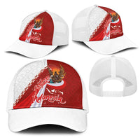 Indonesia Independence Day Mesh Trucker Cap Dirgahayu-Long Live Indonesia