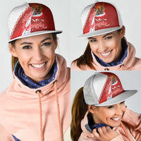 Indonesia Independence Day Mesh Trucker Cap Dirgahayu-Long Live Indonesia