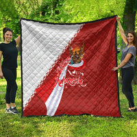 Indonesia Independence Day Quilt Dirgahayu-Long Live Indonesia