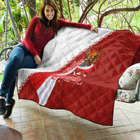 Indonesia Independence Day Quilt Dirgahayu-Long Live Indonesia