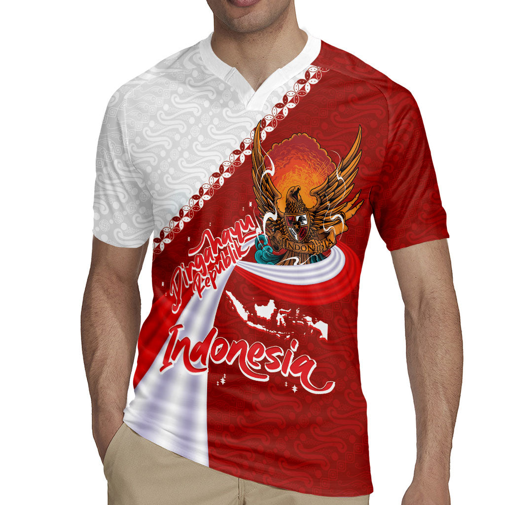 Indonesia Independence Day Rugby Jersey Dirgahayu-Long Live Indonesia