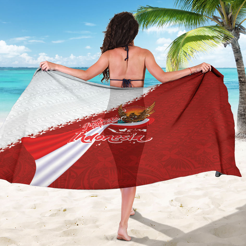 Indonesia Independence Day Sarong Dirgahayu-Long Live Indonesia