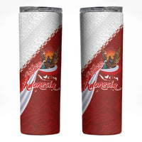 Indonesia Independence Day Skinny Tumbler Dirgahayu-Long Live Indonesia