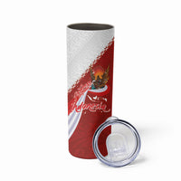 Indonesia Independence Day Skinny Tumbler Dirgahayu-Long Live Indonesia