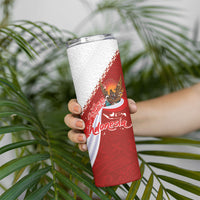 Indonesia Independence Day Skinny Tumbler Dirgahayu-Long Live Indonesia