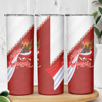 Indonesia Independence Day Skinny Tumbler Dirgahayu-Long Live Indonesia