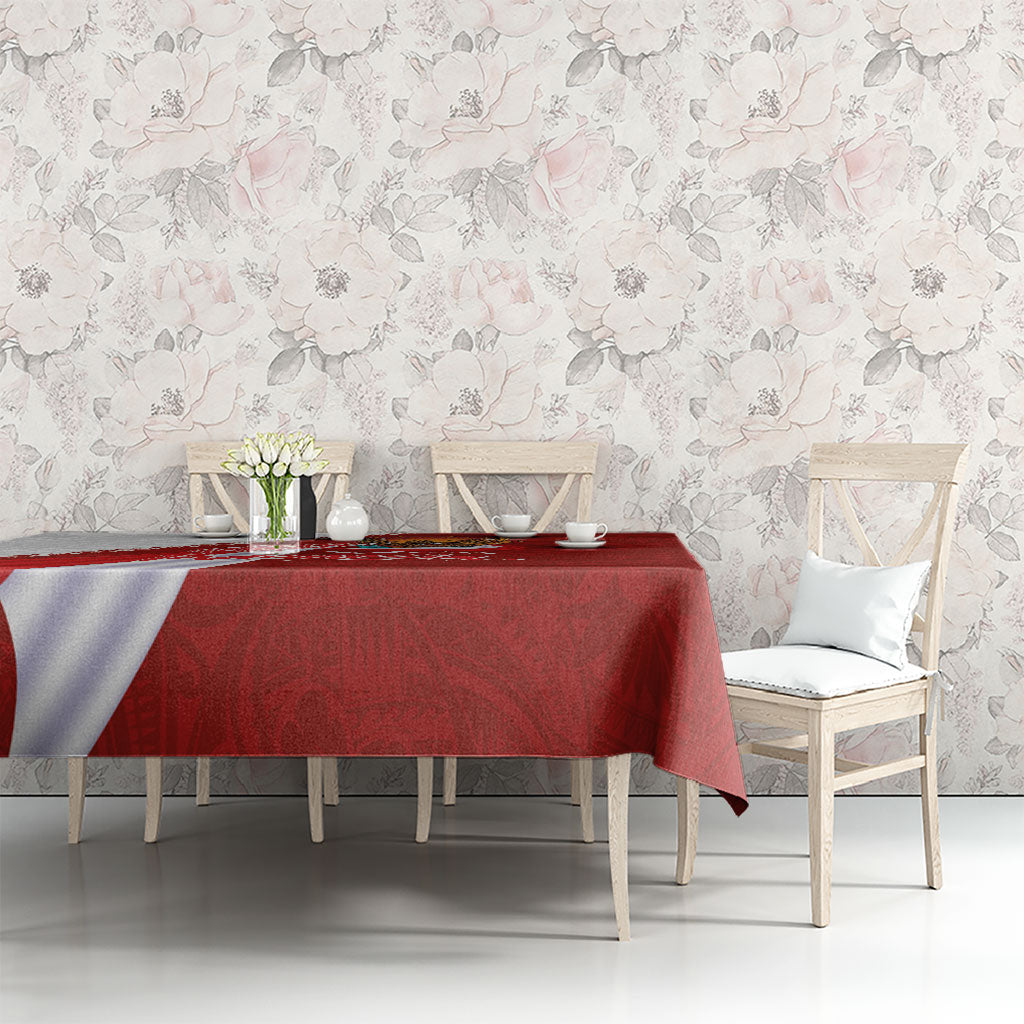 Indonesia Independence Day Tablecloth Dirgahayu-Long Live Indonesia