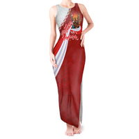 Indonesia Independence Day Tank Maxi Dress Dirgahayu-Long Live Indonesia