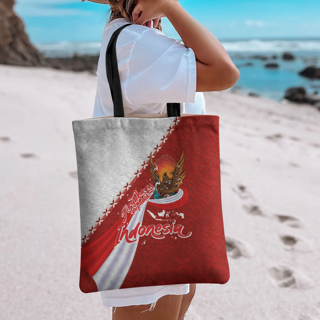 Indonesia Independence Day Tote Bag Dirgahayu-Long Live Indonesia