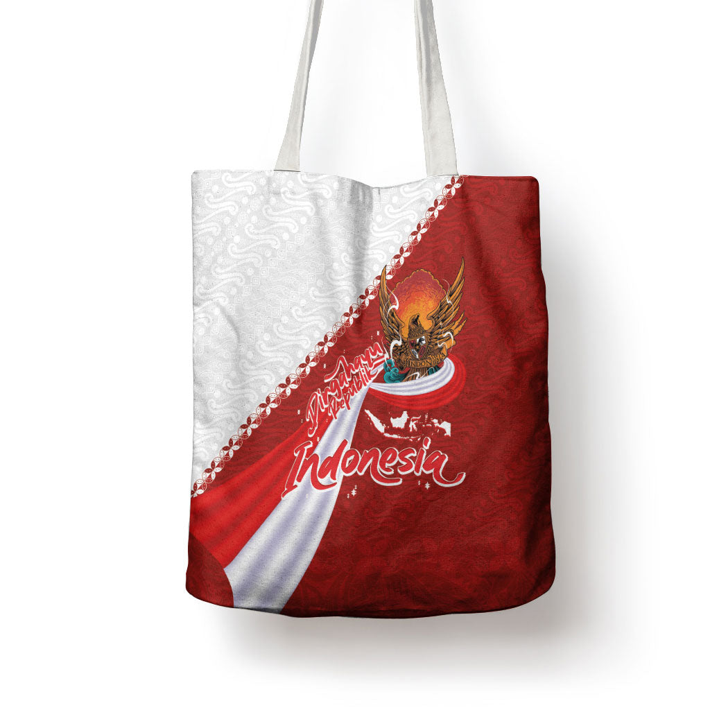 Indonesia Independence Day Tote Bag Dirgahayu-Long Live Indonesia