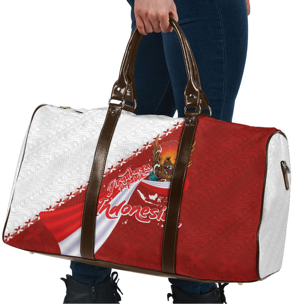 Indonesia Independence Day Travel Bag Dirgahayu-Long Live Indonesia