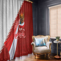 Indonesia Independence Day Window Curtain Dirgahayu-Long Live Indonesia