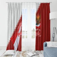 Indonesia Independence Day Window Curtain Dirgahayu-Long Live Indonesia