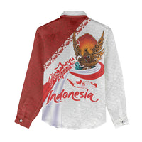 Indonesia Independence Day Women Casual Shirt Dirgahayu-Long Live Indonesia