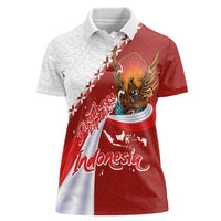 Indonesia Independence Day Women Polo Shirt Dirgahayu-Long Live Indonesia