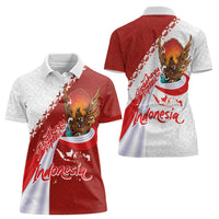 Indonesia Independence Day Women Polo Shirt Dirgahayu-Long Live Indonesia