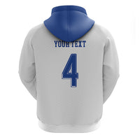 Scotland National Football Custom Hoodie Flag-Inspired White Tartan Version