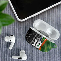 Custom Aotearoa South Africa Rugby Freedom Cup AirPods Case Maori Silver Fern Art and Sporty Flag SA - Wonder Print Shop