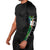 Custom Aotearoa South Africa Rugby Freedom Cup Arm Sleeves Maori Silver Fern Art and Sporty Flag SA - Wonder Print Shop