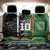 Custom Aotearoa South Africa Rugby Freedom Cup Back Car Seat Cover Maori Silver Fern Art and Sporty Flag SA - Wonder Print Shop